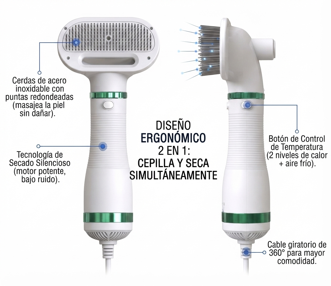 CEPILLO SECADORA